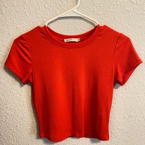Forever 21 Red Crop Top